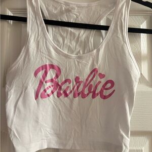 Rosio White Cropped Tank Top